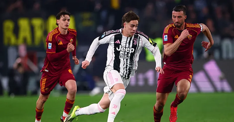 6 gollü maçta Roma ile Juventus yenişemedi!