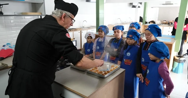 Ramazan tatlıları minik şeflerden Bursa Haberleri