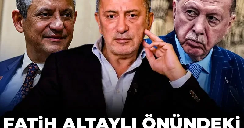 Fatih Altaylı önündeki son anketi açıkladı