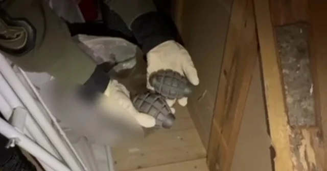 Uyuşturucu operasyonunda el bombası ve havan topu gövdeleri ele geçirildi Sakarya Haberleri