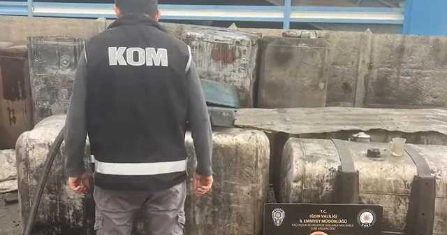 Dronla tespit edilen kaçak akaryakıt dolum deposuna operasyon; 2 gözaltı Iğdır Haberleri