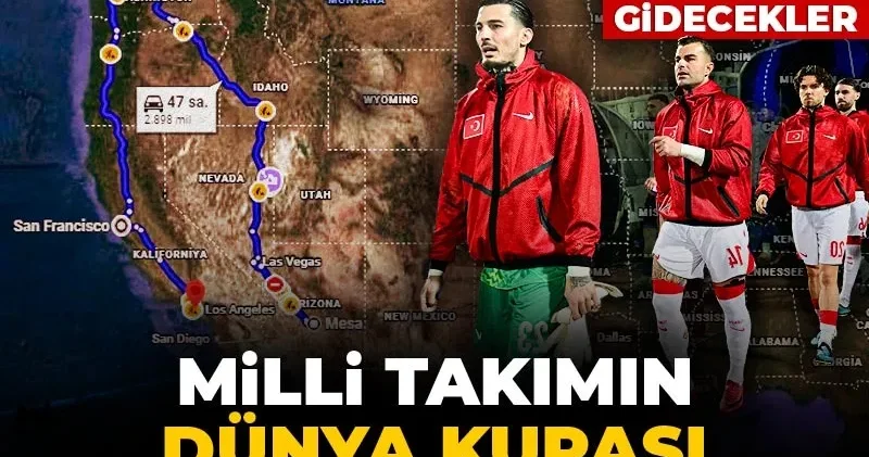 Milli Takım 3 maç için 8 bin 700 km gidecek