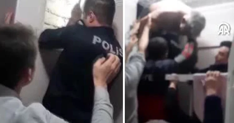 İşten eve dönen kadın neye uğradığını şaşırdı: Havalandırma boşluğundan böyle çıkardılar