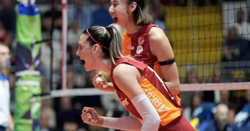 Galatasaray Daikin Avrupa şampiyonluğuna göz kırptı