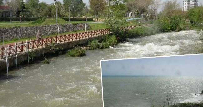 Dünyaca ünlü şelale denizin rengini değiştirdi! Etkisi 500 metreyi buldu Alışık olduğumuzun dışında