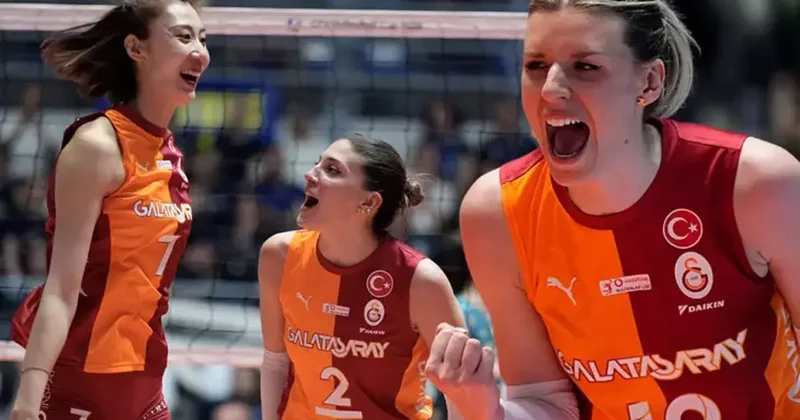Galatasaray Daikin adım adım kupaya! Chieri 76 Galatasaray Daikin maç sonucu 2 3 Voleybol Haberleri Spor