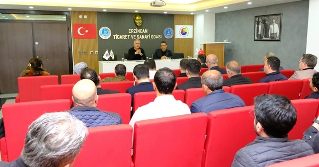 Erzincan da dayanıklı tüketim malları sektörüne yönelik istişare toplantısı Erzincan Haberleri