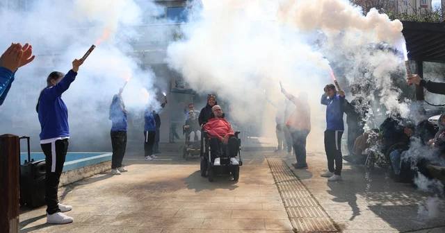Boccia şampiyonlarına kutlama Samsun Haberleri