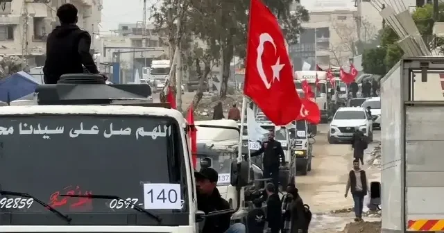 Gazze’ye Türk yardım vakfı aracılığı ile 600 bin litre içme suyu ulaştırıldı VİDEO İZLE