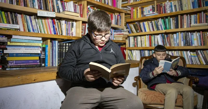 150 yıllık konakta açılan kütüphane öğrencileri ağırlıyor