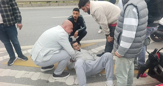 Kazanın ardından şoka girince hastaneye kadar Ben nasıl kaza yaptım diye sordu Antalya Haberleri