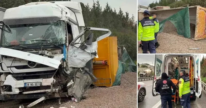 TEM Otoyolu nda zincirleme kaza: 2 kişi hayatını kaybetti Gündem Haberleri