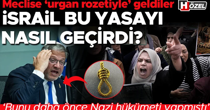 Yakalarında urgan rozetiyle meclise geldiler: İsrail, Filistinlileri hedefleyen yasayı nasıl meclisten geçirdi?