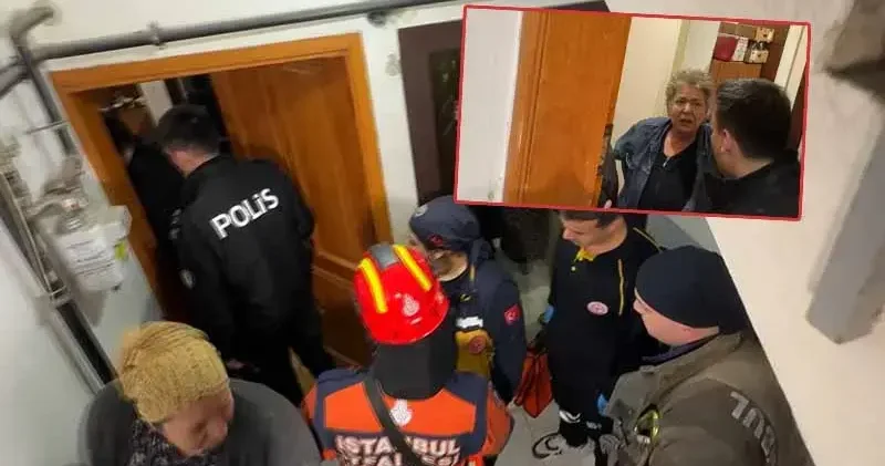 Avcılar da 13 köpeğiyle yaşadığı dairede uyuyakaldı; itfaiye kapıyı kırınca uyandı