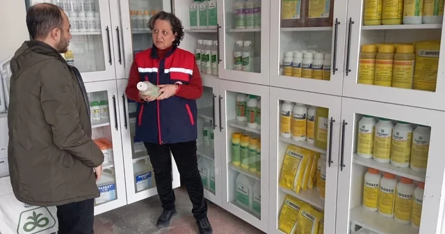 Bitki koruma ürünleri bayilerine yönelik denetim Afyonkarahisar Haberleri