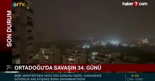 İran, Tel Aviv ve Petah Tikva yı vurdu!