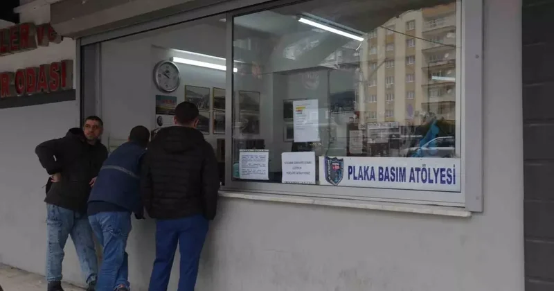 Manisa’da 22 günde 7 bin 500 plaka değişti