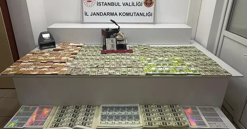 İstanbul da büyük operasyon: Milyonlarca sahte dolar ve euro yakalandı