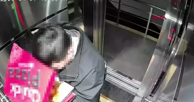 Düzce de kuryenin skandal hareketleri pes dedirtti