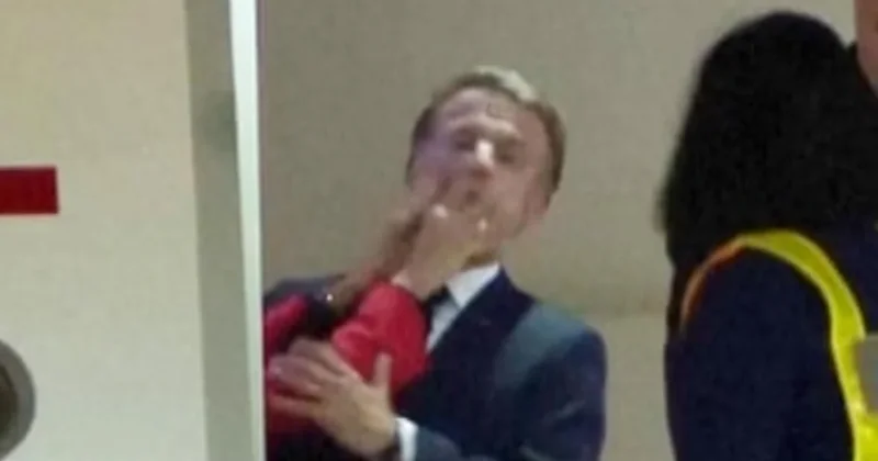 Trump ın karısı üzerinden yüklendiği Macron isyan etti Sözcü Gazetesi