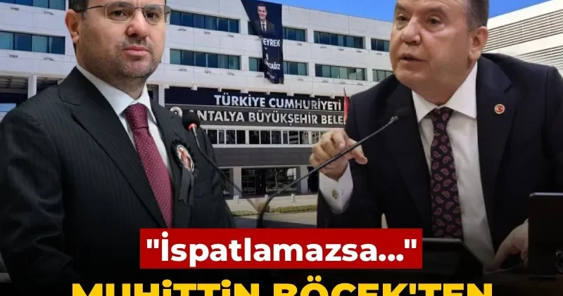 Muhittin Böcek ten Akın Gürlek in adaylık için para verdi iddiasına sert cevap