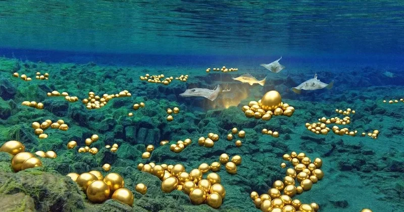 Suyun altında yüzlerce devasa altın yumurta bulundu Sözcü Gazetesi