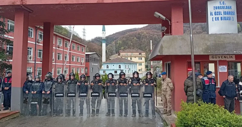 Zonguldak İl Genel Meclisi seçiminde sıkıyönetim! Jandarma barikat kurdu, basına izin yok!