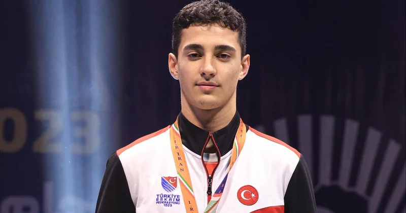 Milli eskrimci Yaman dan altın madalya