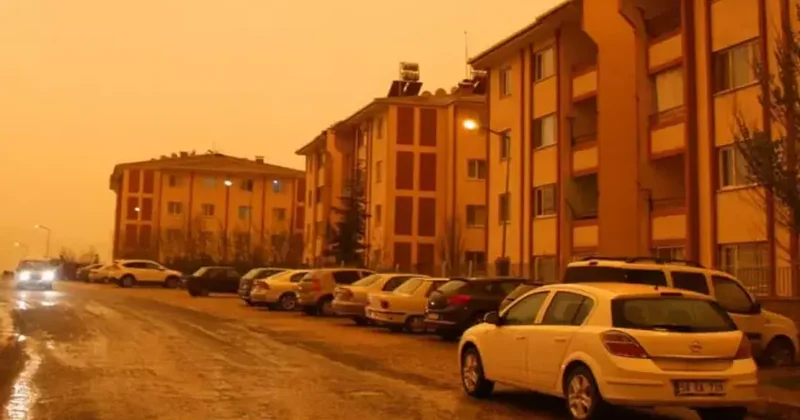 Çöl tozu geliyor! Meteoroloji 31 ili sarı kodla uyardı: Resmen çamur yağacak