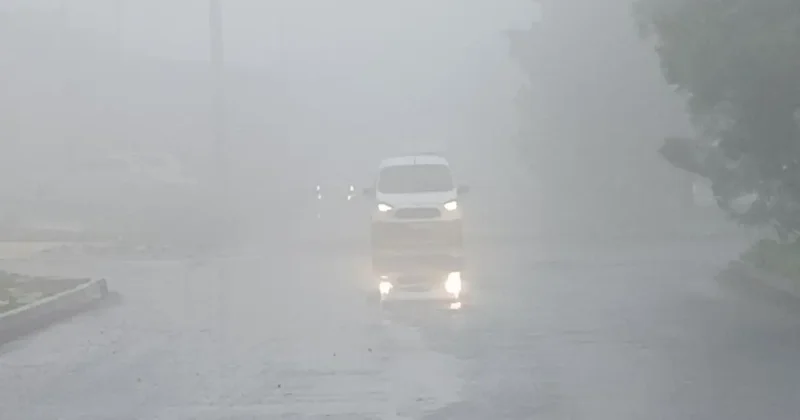 Şanlıurfa’da yoğun sis etkili oldu