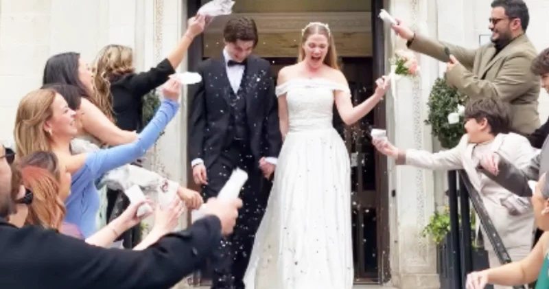 Serel Yereli ile Oğul Avcı, Londra da evlendi Magazin haberleri