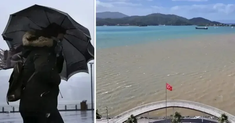 Datça da fırtına sonrası sahil şeridinde hasar oluştu Muğla Haberleri