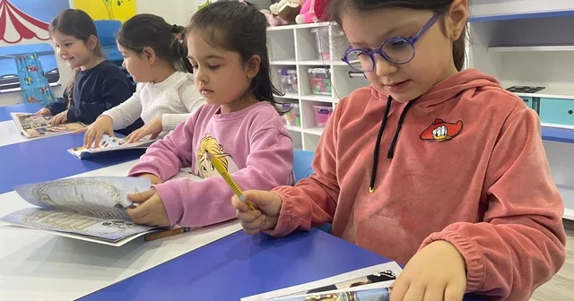 Minik kalplerden Kütüphaneler Haftası na örnek proje Kahramanmaraş Haberleri