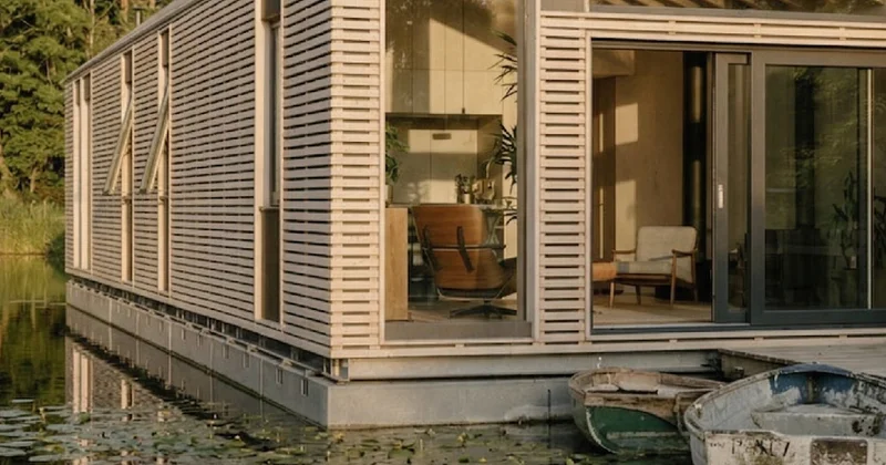 Koca şehir suyun ortasında yapıldı: Bütün evler yüzüyor Sözcü Gazetesi