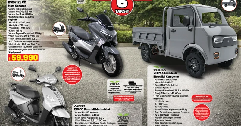 A101 sonunda bunu da yaptı: 2 Nisan da forklift ve kamyonet satışına başladı