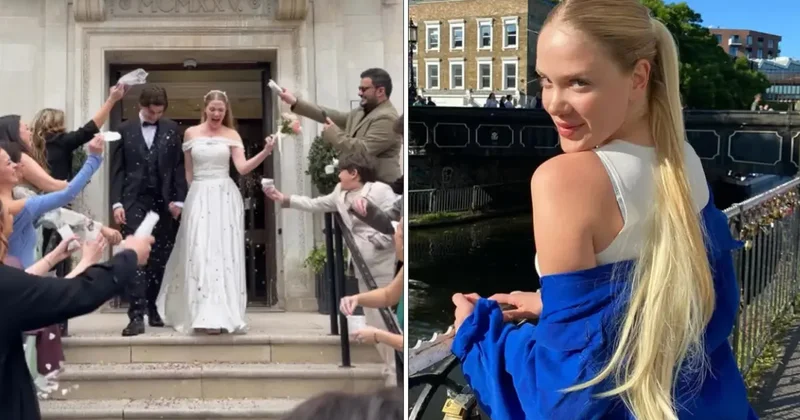 Serel Yereli sessiz sedasız evlendi! Londra daki düğüne ünlü isimler katıldı