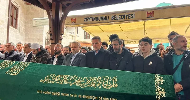 Babadan küçük kızına acı dolu veda: Kızının tabuta sarılarak gözyaşlarına boğuldu