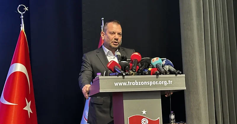 Trabzonspor Kulübü Başkanı Ertuğrul Doğan dan Fatih Tekke ye övgü dolu sözler!
