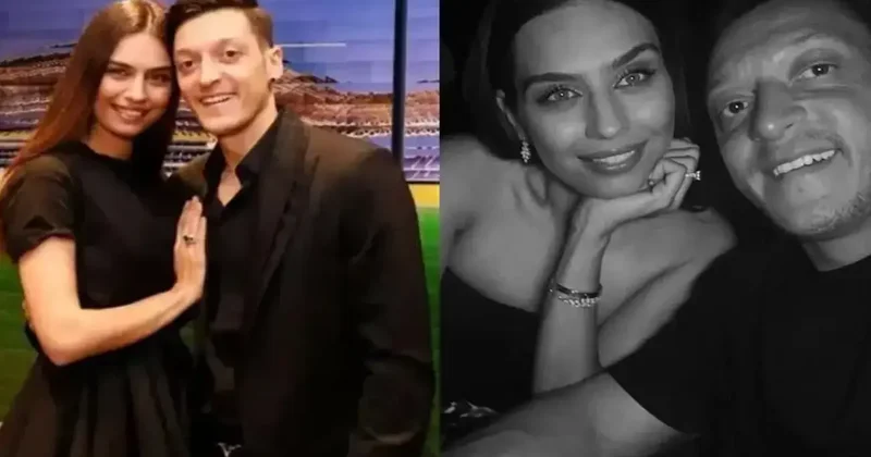 Mesut Özil den eşi Amine Gülşe nin 33. yaş gününde romantik paylaşım!