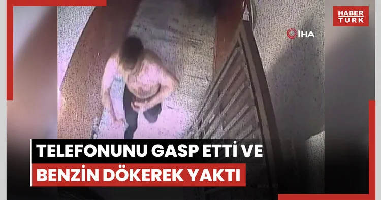 Duyma ve konuşma engeli bulunan kişinin telefonunu gasp eden ve benzin dökerek yakan sanığa 18 yıl hapis cezası