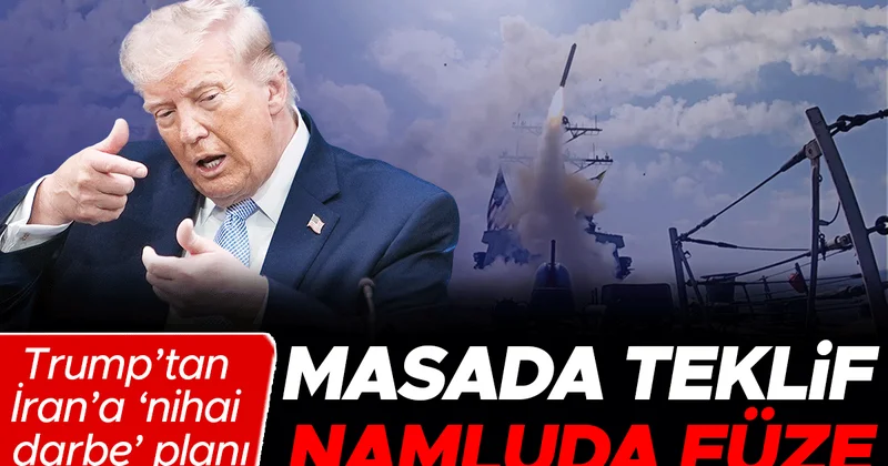 Trump kongre’ye ‘savaş bitti’ dedi ama... Masada teklif namluda füze