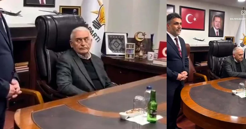 AKP li başkanın kesintisiz övgüsü Binali Yıldırım a bıkkınlık getirdi! Bakışı her şeyi anlattı