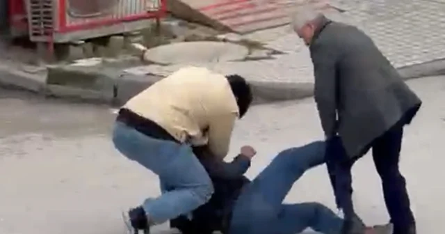 Sokak ortasında 2 kişi tarafından darbedildi Bolu Haberleri