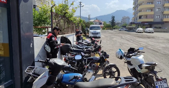 Hatay da motosiklet tamircileri ile yedek parça satıcıları denetlendi Hatay Haberleri