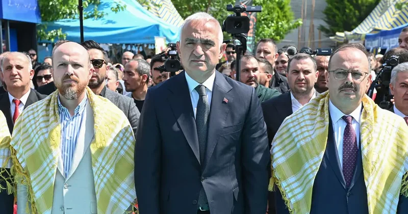 Nazilli de festival heyecanı! Bakan Ersoy üreticiler ve sanatkarlarla bir araya geldi