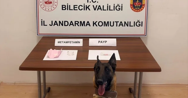 Durdurulan araçta uyuşturucu çıktı Bilecik Haberleri