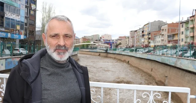 Oltu çayı debisi yükseliyor Kar sularının erimesiyle birlikte su debisi artıyor Erzurum Haberleri
