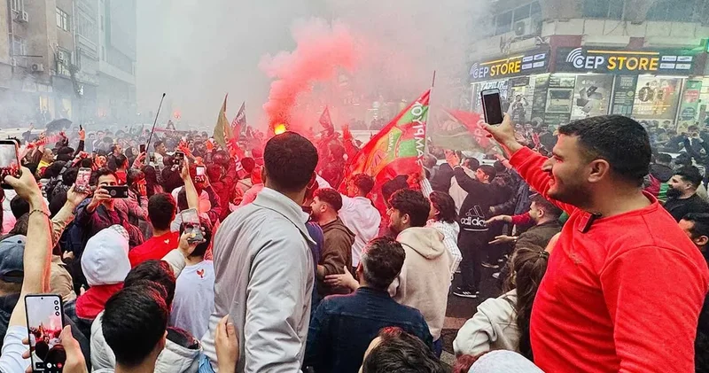 Amedspor a ilk tebrik TFF, Galatasaray ve Beşiktaş tan geldi