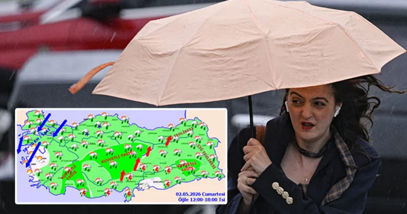 HAVA DURUMU Son dakika: 10 kent için sarı alarm! Sıcaklık 10 derece düşüyor Son dakika haberleri