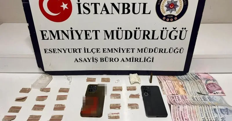 Esenyurt’ta, boş binada uyuşturucu ticareti yapan şahıslar yakalandı